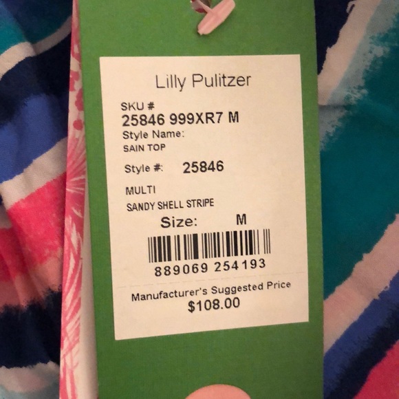 Lilly Pulitzer Off the Shoulder - Picture 7 of 7